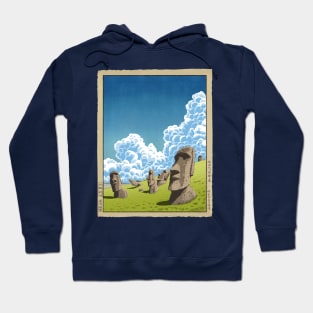 Moai statues Hoodie